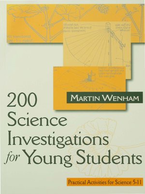 cover image of 200 Science Investigations for Young Students